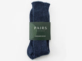 Mohair Socks - Navy