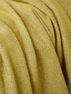 Geo XL Pure New Wool Throw - Oil Yellow