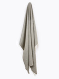 XL Herringbone 100% Wool Blanket - Light Sage/Grey