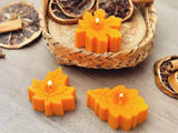 Autumn Leaf Tea Light Candles