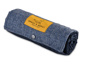 Blue Moon Tweed Wool Dog Mat