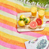 Stripe Waterproof Polo Picnic Blanket - Refresh Pink