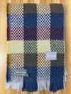 Random Check Celtic Weave Recycled Wool Throw