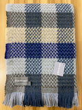 Random Check Celtic Weave Recycled Wool Throw