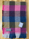 Random Check Celtic Weave Recycled Wool Throw