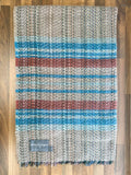 Small Checked Random Recycled Wool Blanket