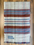 Small Checked Random Recycled Wool Blanket