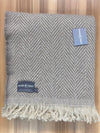 Chevron Recycled Wool Throw - Assorted Colours