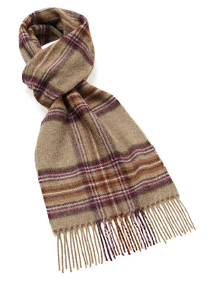 Check Lambswool Scarf - Dunwich Heath