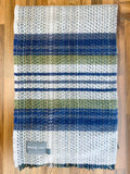 Small Checked Random Recycled Wool Blanket