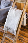 Recycled Blanket & Hot Water Bottle - Latte - SAVE £12