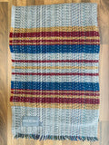 Small Checked Random Recycled Wool Blanket