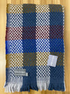 Random Check Celtic Weave Recycled Wool Throw