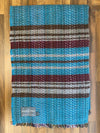 Small Checked Random Recycled Wool Blanket